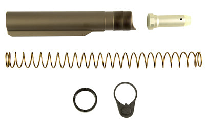 Aero Precision Enhanced 6-Position Buffer Tube Assembly Kit for AR10, Kodiak Brown Finish APRH101461C