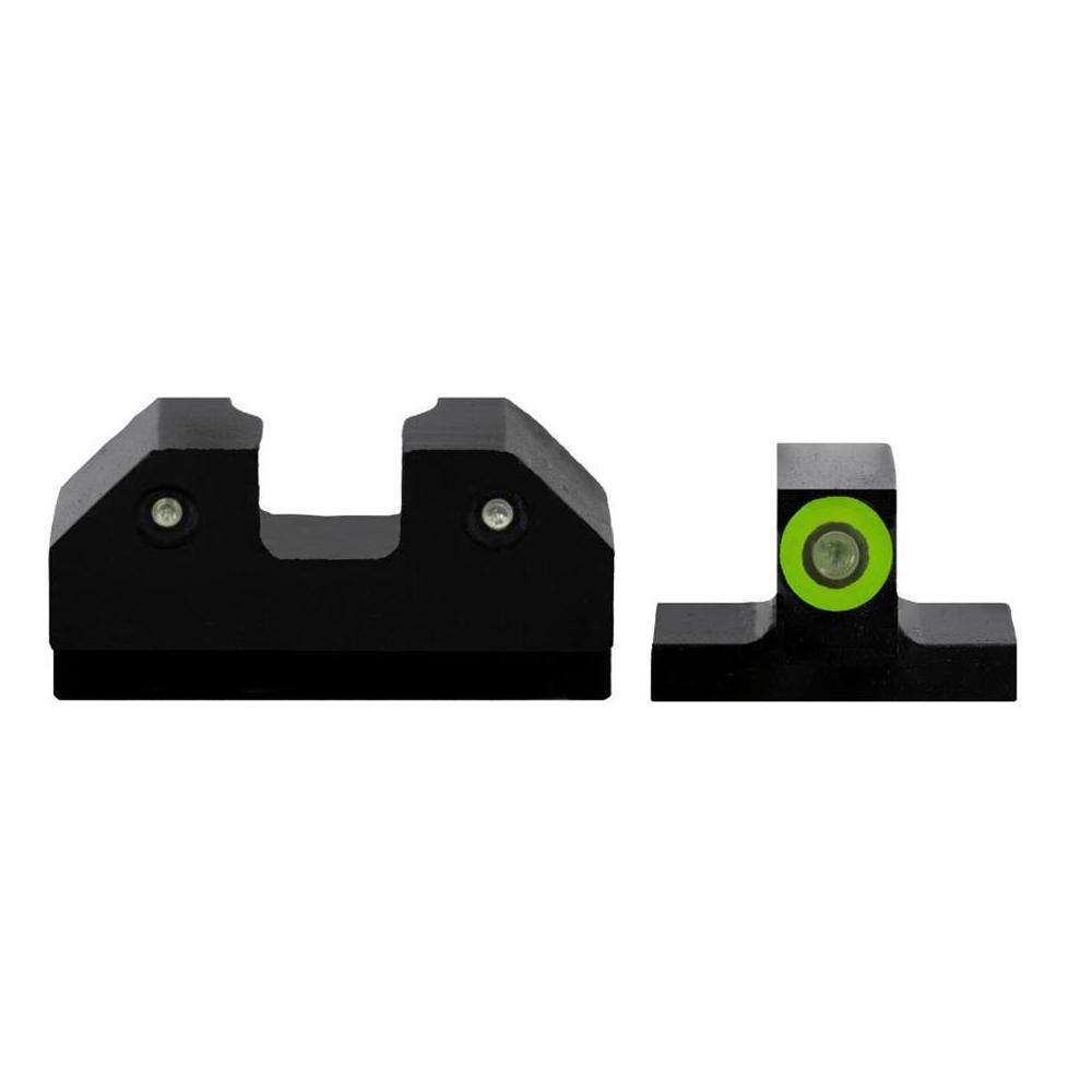 XS R3D Green Front Tritium Night Sights for Canik TP9 Pistol