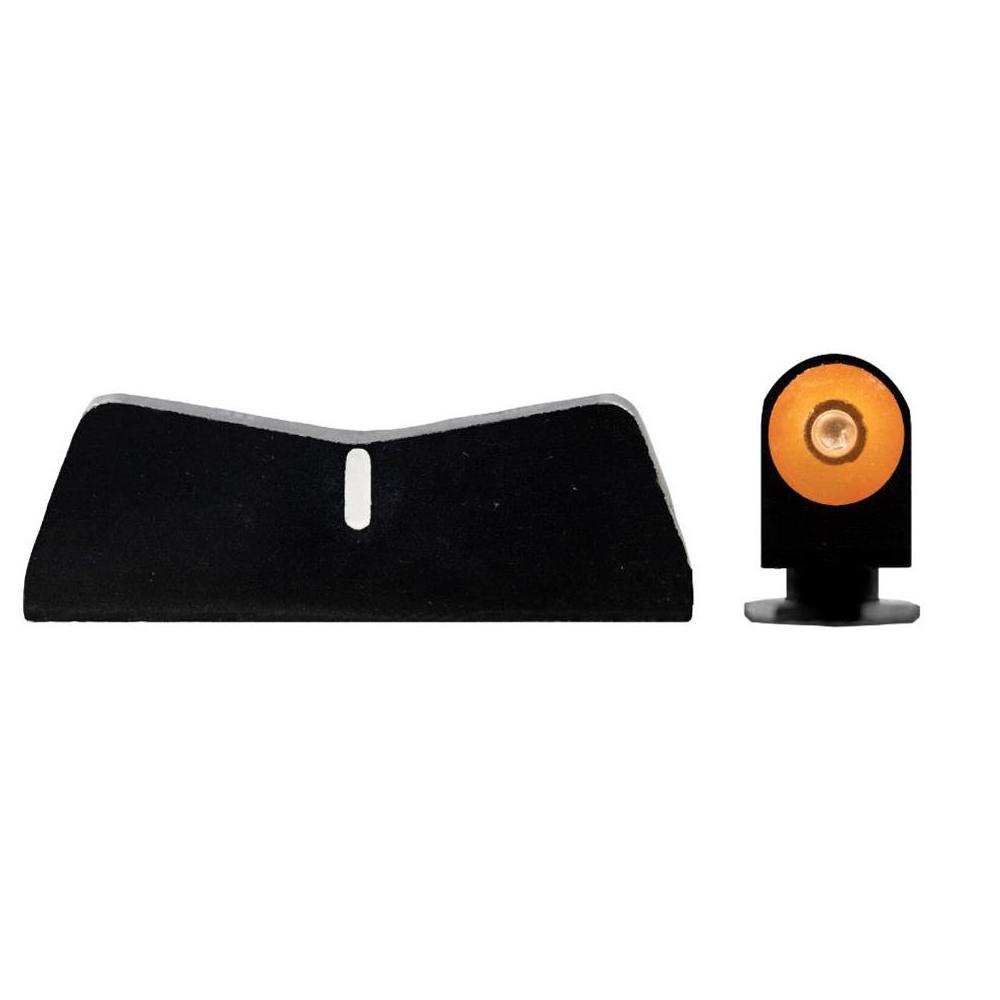 XS Sight Systems DXW2 Orange Big Dot Replacement Sights for Glock 17/19/22/23/24/26/27/31-36/38