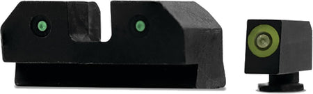 XS Sights RDE Green RAM Night Sights for Glock 17/19/22-24/26/27/31-36/38