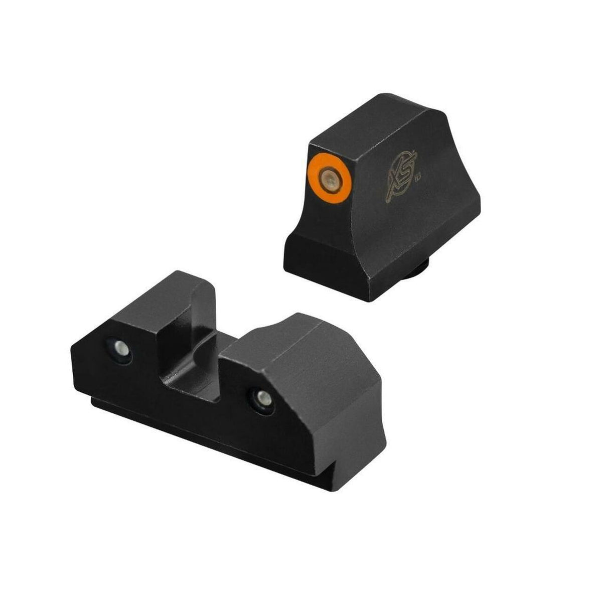 XS Sights R3D Orange Tritium Night Sight Set - Suppressor Height Glock 42/43/43X/48