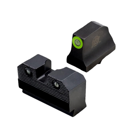 XS R2D 2.0 Glock Suppressor/RMR Height Night Sights - Green Front with Black Rear