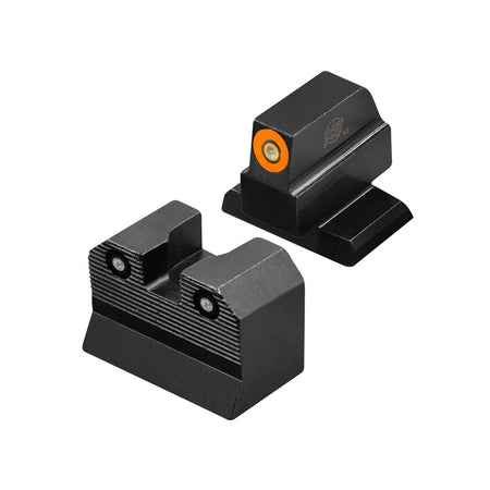 XS Sights R3D 2.0 Suppressor Height Tritium 3-Dot Night Sights HK VP9 OR - Orange