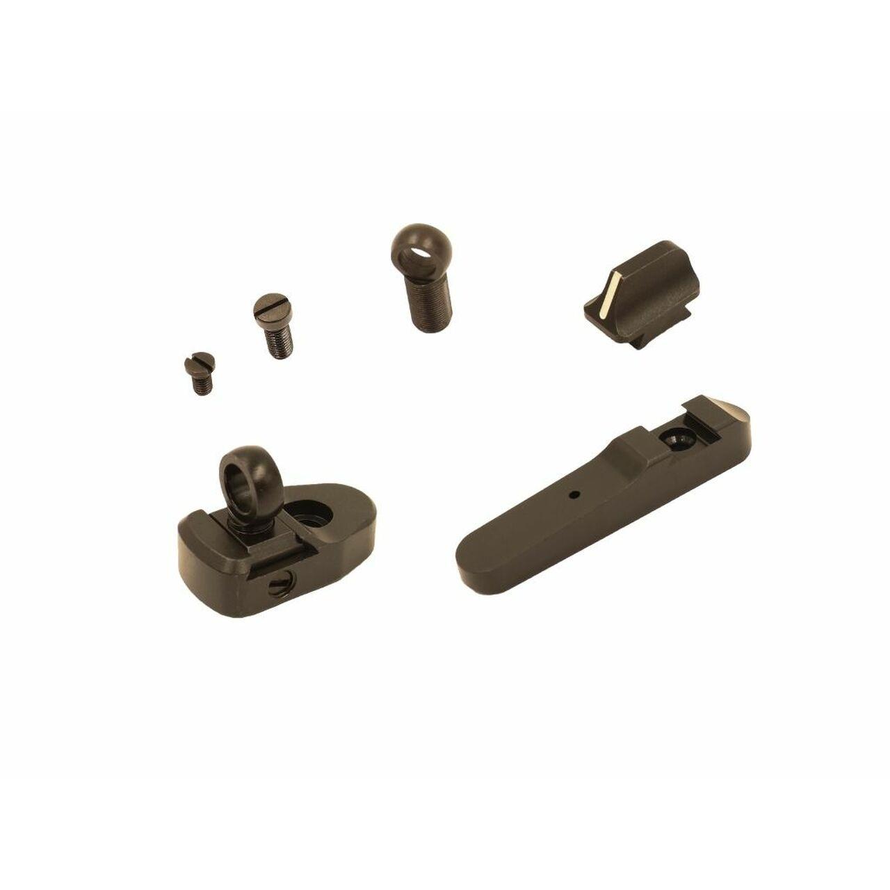 XS Lever Rail Ghost Ring Front Sight Henry .45-70 Screw-On White Stripe