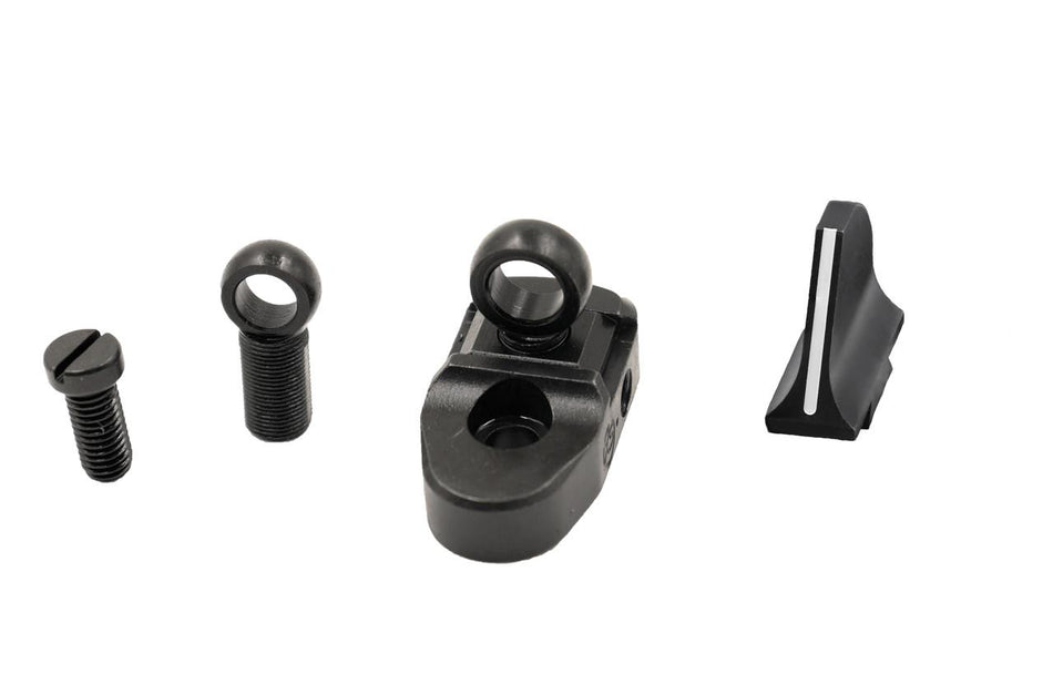 XS Sights Henry Big Boy .357 Mag Ghost Ring Sight Set - Adjustable Black Steel