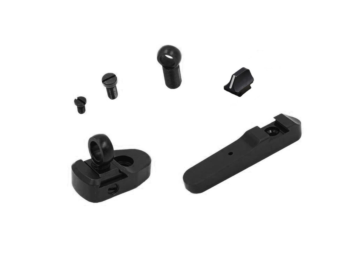 XS Ghost Ring Iron Sight Set for Henry .44 Magnum with Screw-On Front Sight