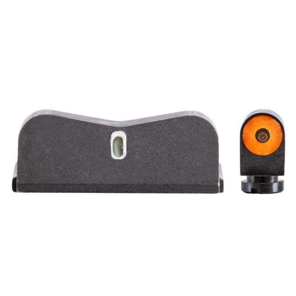 XS DXT2 Big Dot Handgun Sight - S&W M&P 380 Shield EZ Orange Front