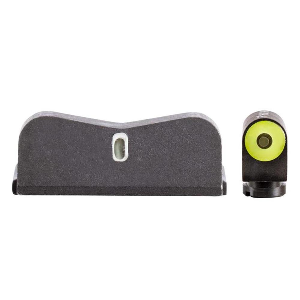 XS DXT2 Big Dot Handgun Sight - S&W M&P 380 Shield EZ Yellow Front