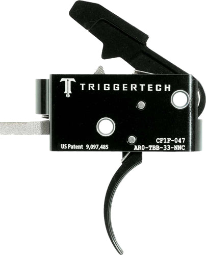 TriggerTech AR-15 Competitive Series Two Stage Curved Trigger Matte Black