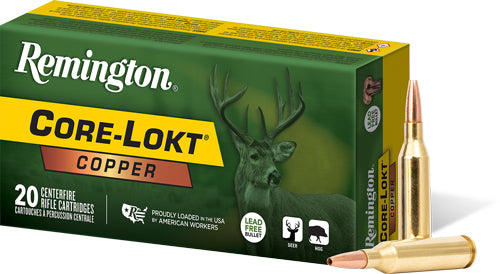 Remington Core-Lokt Copper Hollow Point 85 Grain .243 Winchester 3200 fps