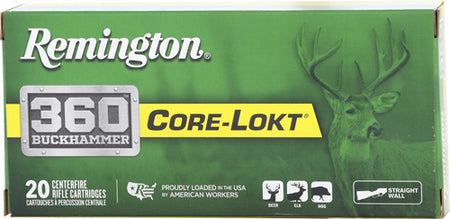 Remington Core-Lokt Soft Point Core Lokt 200 Grain .360 Buckhammer 2200 fps