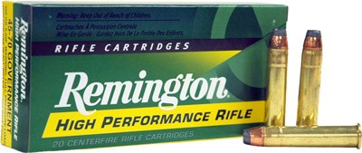 Remington High Performance Rifle Jacketed Hollow Point 300 Grain .45-70 Government