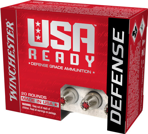 Winchester USA READY DEFENSE Ready Hex Vent Hollow Point 170 Grain 10mm Auto 1250 fps