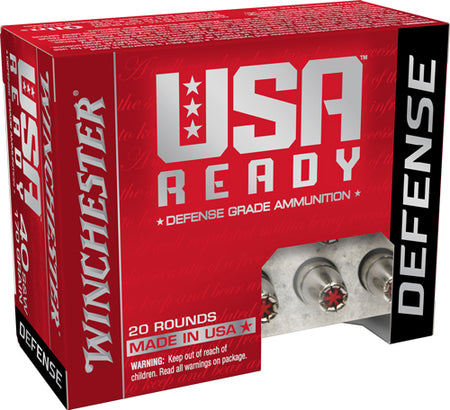 Winchester USA Ready Ready Hex Vent Hollow Point 170 Grain .40 S&W 1170 fps