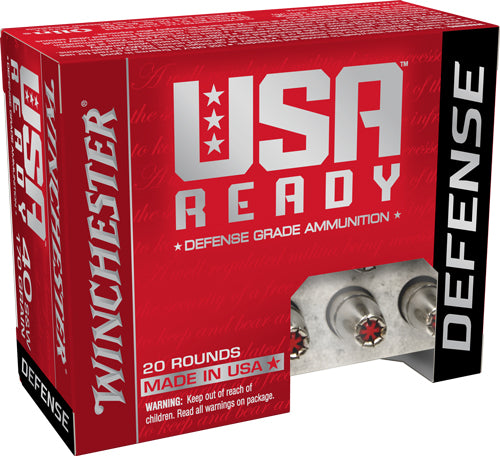 Winchester USA Ready Ready Hex Vent Hollow Point 170 Grain .40 S&W 1170 fps