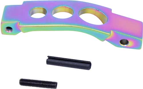 Guntec AR-15 Enhanced Trigger Guard with Rainbow PVD Coating
