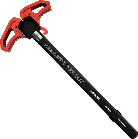 Armaspec Victory Red Charging Handle AR15 Platform