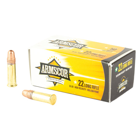 Armscor Hi-Velocity .22 Long Rifle 36 Gr JHP