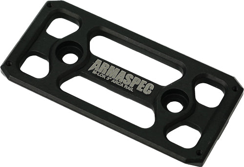Armaspec Black ARCA Rail 3"