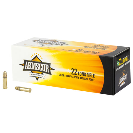 Armscor Hi-Velocity .22 Long Rifle 36 grain Hollow Point ammunition