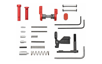 Armaspec Superlight AR Builder's Component Kit, Red Anodize Finish ARM251-RED