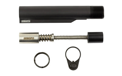 Armaspec SRS-H2 6-Position Buffer Tube Kit, AR-15, Black ARM263-H2