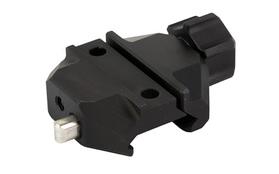 Arisaka Defense Black Anodized Rail Slider Bipod Adapter, ARMS 17S Pattern, Picatinny Rail RS-BASE