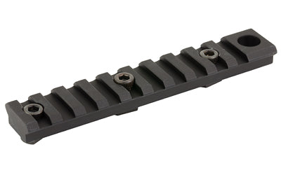 Arisaka Defense Black Anodized 3 M-LOK Slot Picatinny Rail with Integrated QD Mount RS-RAIL-3M
