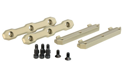 Arisaka Defense Zero Retention Clamp for MCX 7.62 Standard Handguard, Hard Coat Anodized Black