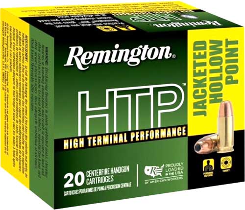 Remington HTP Jacketed Hollow Point 100 Grain .30 Super Carry 1235 fps