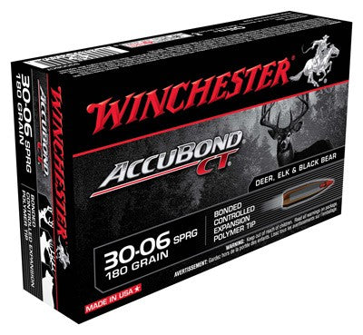 Winchester Expedition Big Game .30-06 Springfield 180 grain AccuBond CT Polymer Tip ammunition
