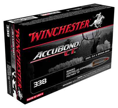 Winchester Expedition Big Game AccuBond CT Polymer Tip 300 Grain .338 Lapua Magnum