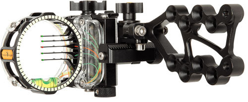 Trophy Ridge React Pro Series 5-Pin .019 RH Fiber Optic Bow Sight Black