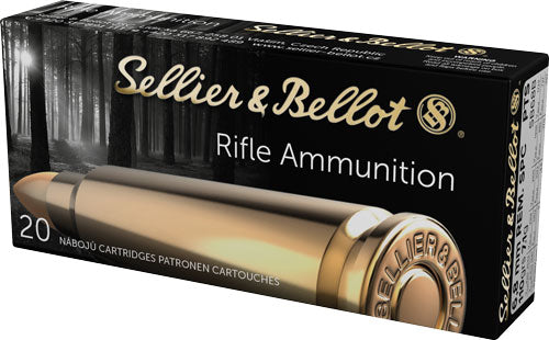 Sellier and Bellot Rifle 6.8 Remington SPC 110 grain Plastic Tip Special ammunition