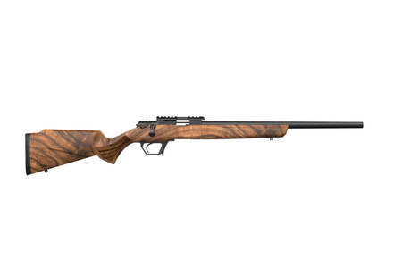 Retay USA ASD22-SWAL-20 Asend Hunter 22 LR 10+1 20" Black Heavy Barrel, Black Chrome Receiver w/Picatinny Rail, Turkish Walnut Fixed Stock
