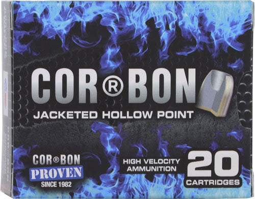 Cor-Bon Self Defense +P .38 Special 125 grain Jacketed Hollow Point ammunition