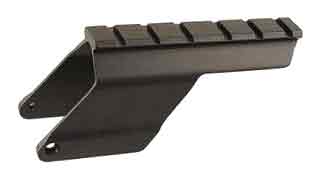 Aimtech Saddle-Style Optic Mount Mossberg 500/590 20ga Matte Black Satin Finish