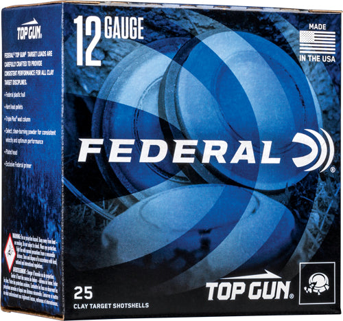 Federal Top Gun Shotgun Ammo 12 Gauge 2.75 in 1 oz #8