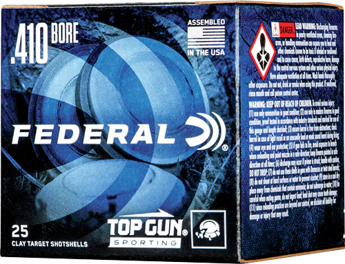 Federal Top Gun Sporting Shotgun Ammo .410 Bore 2.5 in 1/2 oz #8