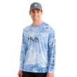 Huk Mossy Oak Pursuit Performance Long Sleeve Crew Shirt MO Regatta XL