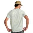 Huk Drift Performance Short Sleeve Shirt Pale Algae Camo L