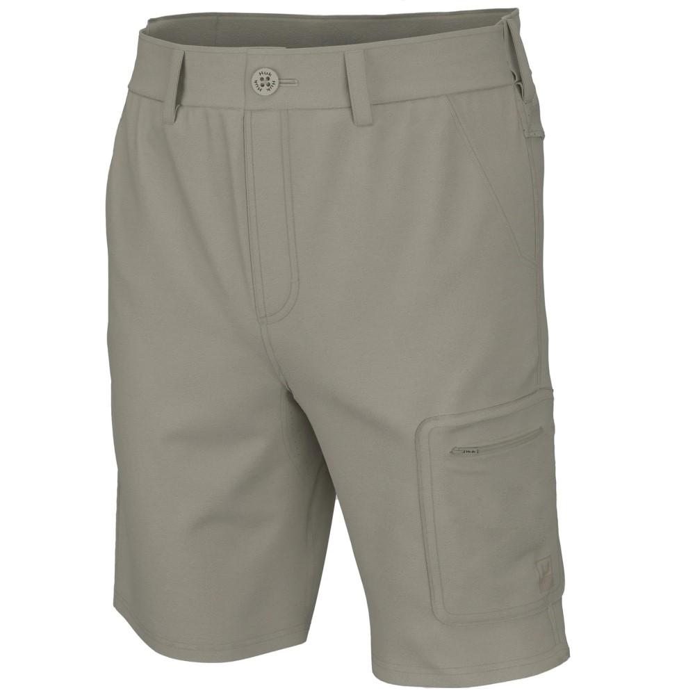 Huk Next Level 10.5in SPF Fishing Short Khaki Extra Large
