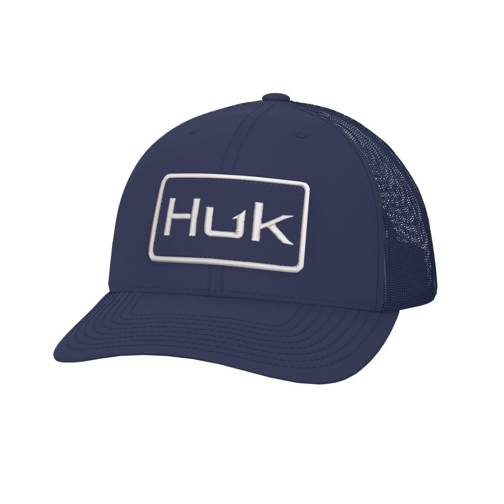 Huk Mid-Profile Logo Trucker Hat Naval Academy