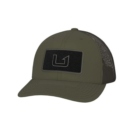 Huk Performance Fly Patch Trucker Hat Moss Color