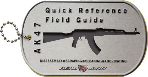 Real Avid AK47 Maintenance Field Guide Reference Cards