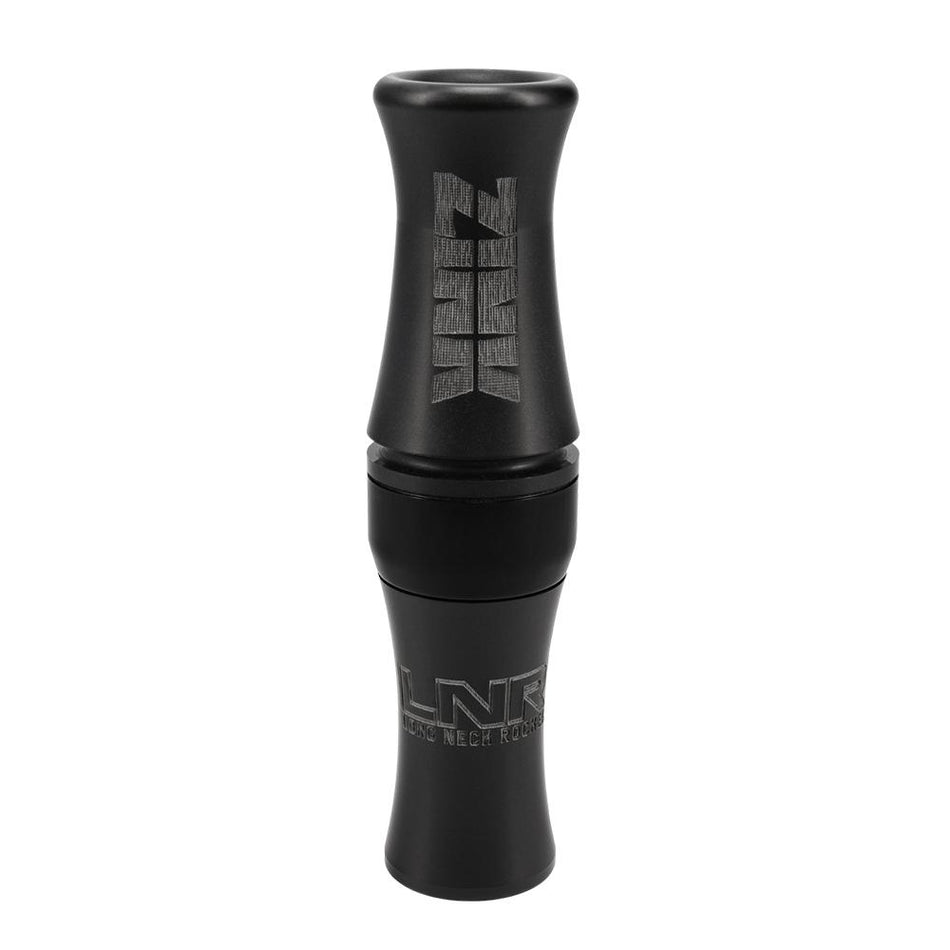 Zink Long Neck Rocker Mouth Call for Geese - Black Stealth