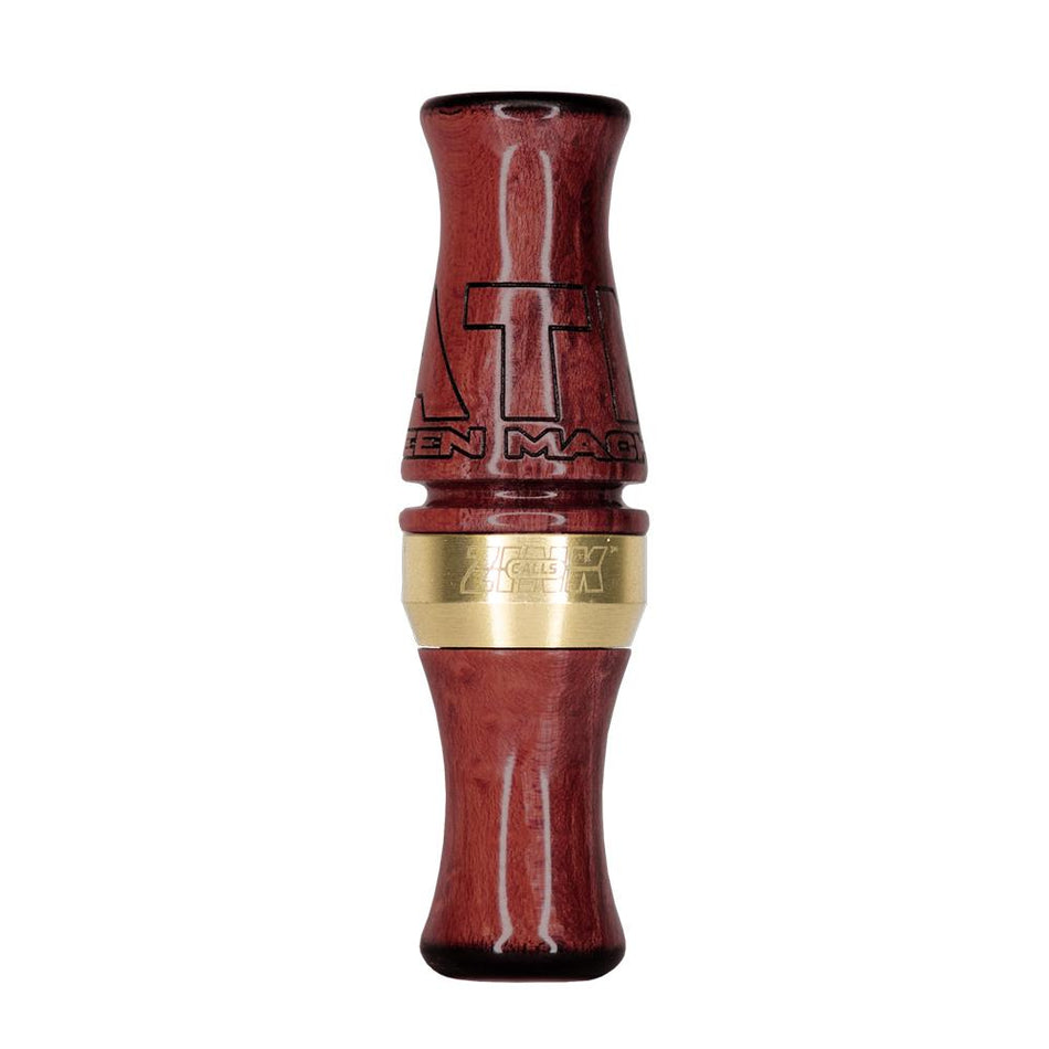 Zink Green Machine ATM Custom Deluxe Duck Call Brass Banded