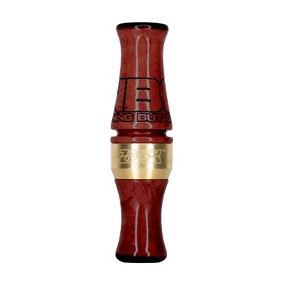 Zink Custom Deluxe Nothing But Green Duck Call African Padauk with Z-Cut Channel