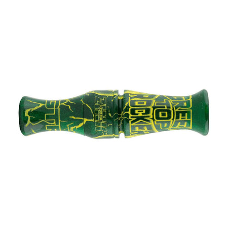 Zink Green Top Rocker Duck Mouth Call Green Envy Extra Reeds Included
