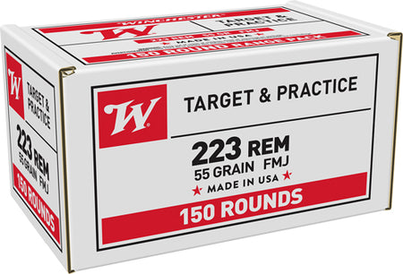 Winchester - Lake City .223 Remington 55 Grain Full Metal Jacket - Range Ammunition